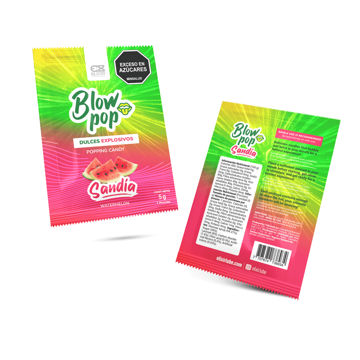 Blow Pop Dulces Explosivos