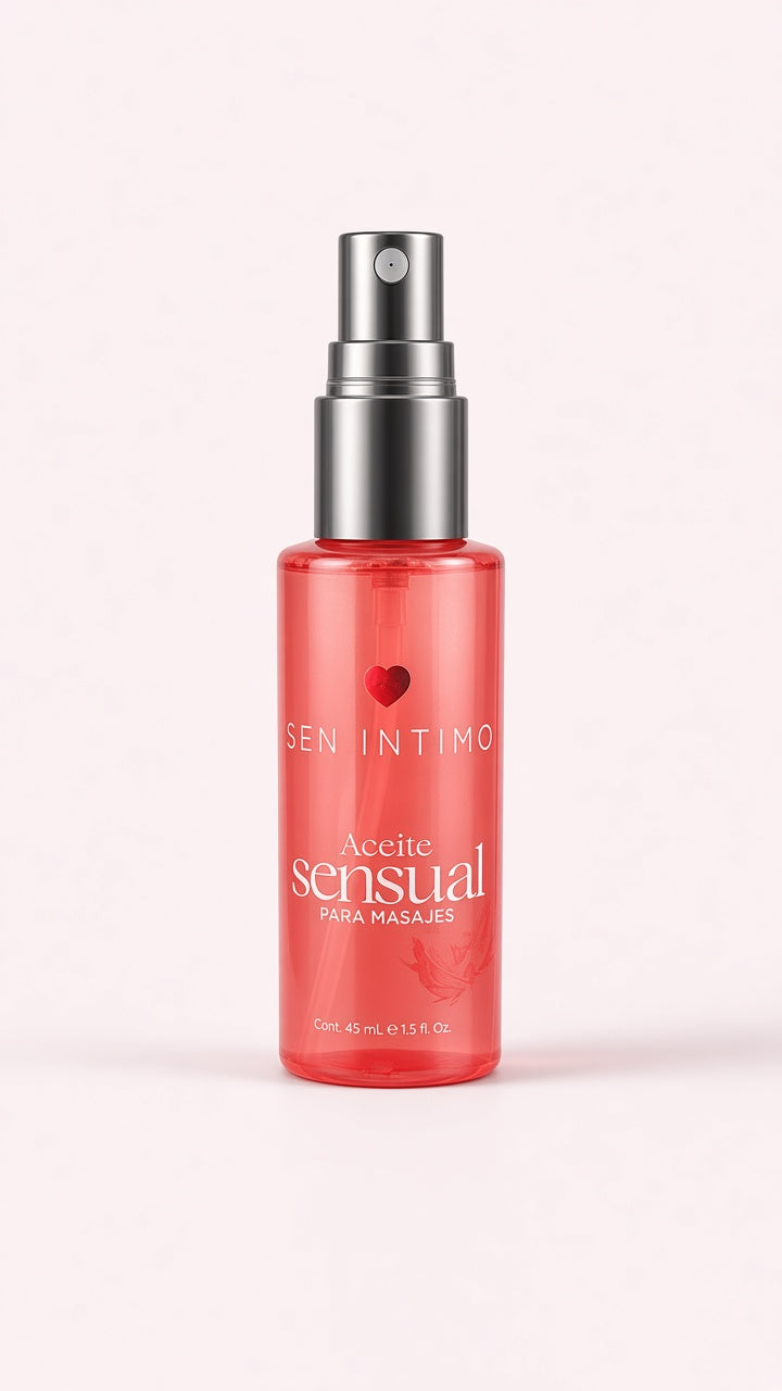 Aceite Sensual para Masajes – Sen Íntimo