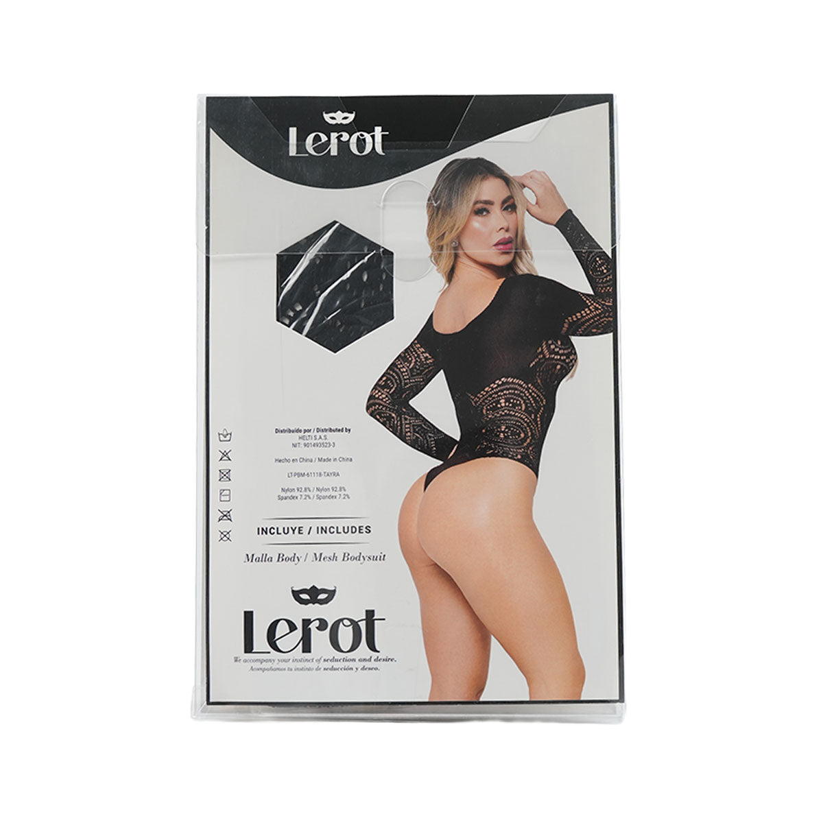 Malla Body Tayra – Lerot (Negro)