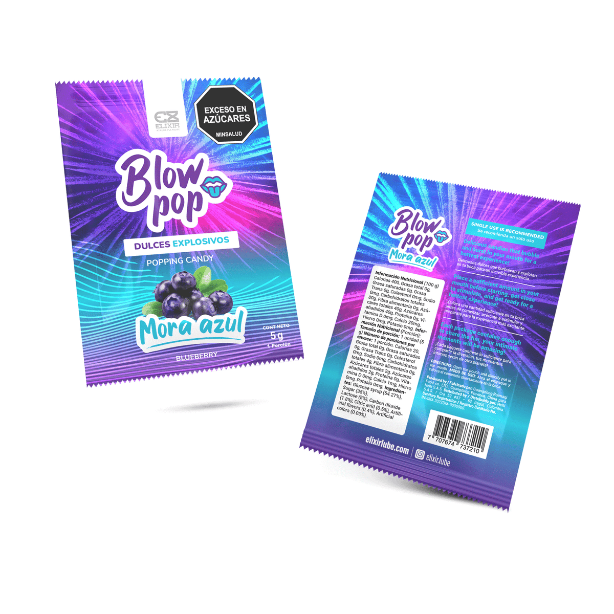 Blow Pop Dulces Explosivos