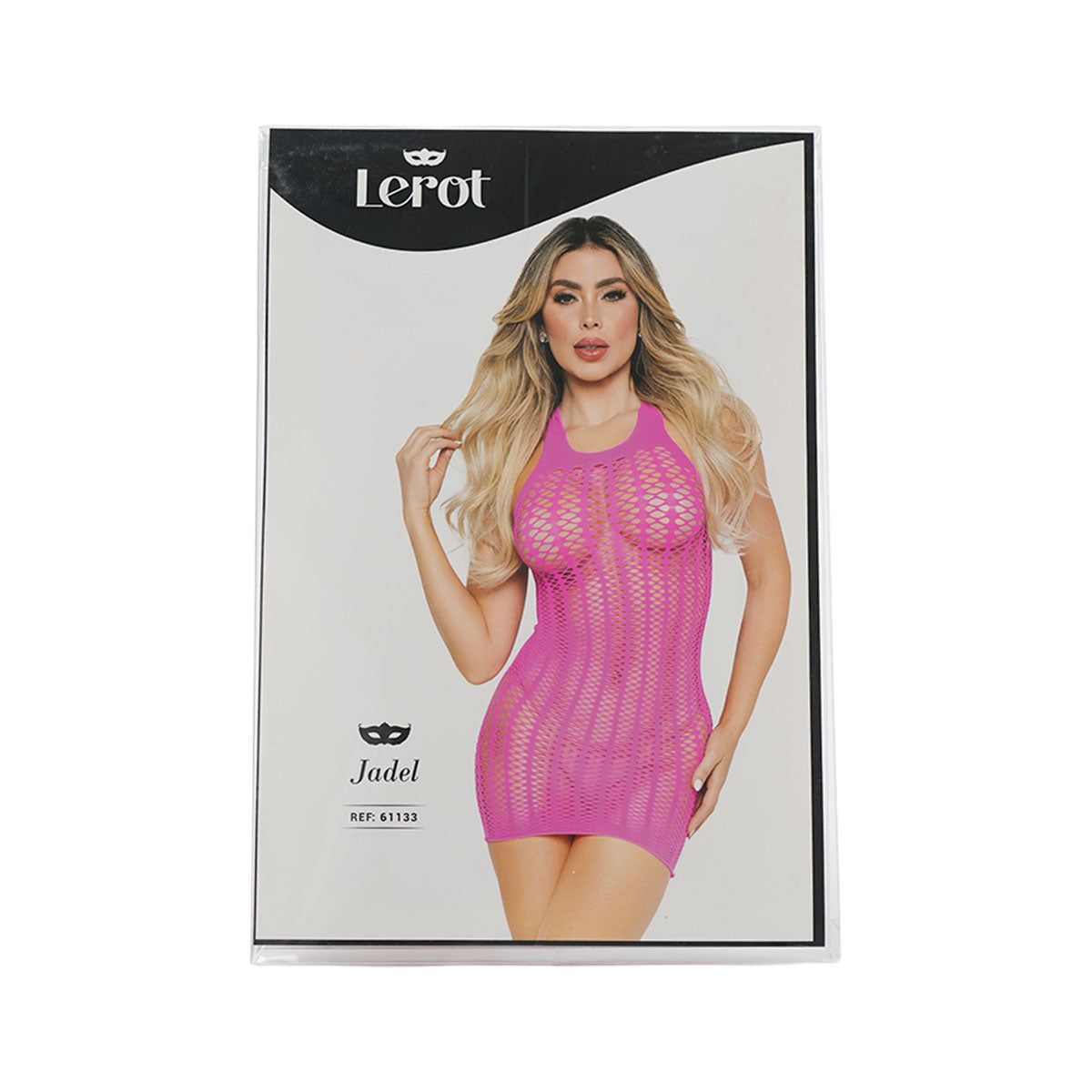Vestido de Malla Jadel – Lerot (Fucsia)