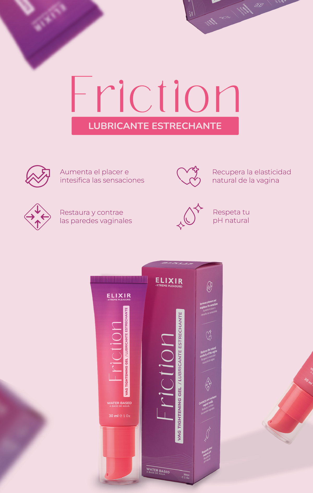 Lubricante Estrechante Friction – Elixir