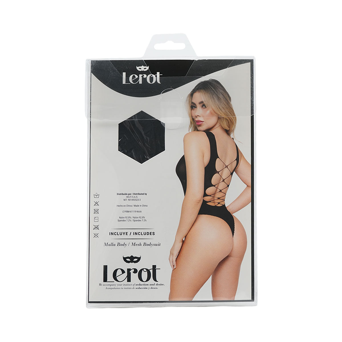 Malla Body Naia – Lerot (Negro)